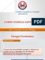 Curso de Energia Geotermica