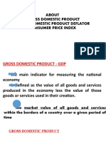Gross Domestic Product, GDP Deflator