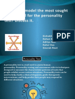 Why MBTI Model The Most Sought After Model For The Personality Test? Discuss It