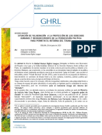 Informe GHRL Bolivia 26 6 21