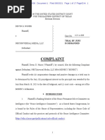 Nunes Maddow Complaint