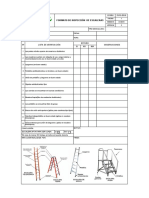 Formato Pre Uso de Escaleras