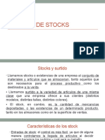 Gestión de Stocks