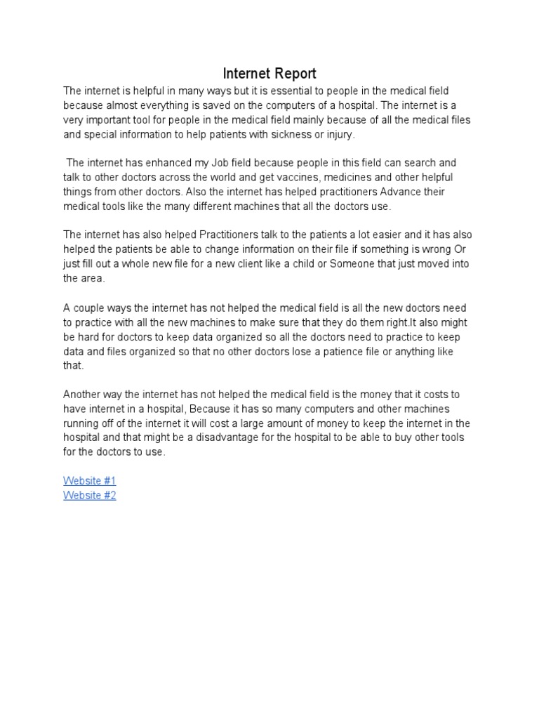 Internet Report | PDF