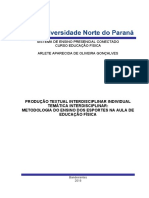 Metodologia do ensino de esportes na Educação Física