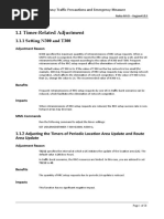 UMTS Heavy Traffic Precautions and Emergency Measure