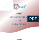 Estructura Del Curso - Modelamiento de Rios Con HecRAS y Civil 3D