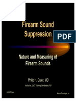 Firearm Sound Briefing