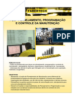 PCM - Planejamento Programacao e Controle