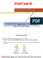 Instrucciones de Uso Del Kit Imprimible.