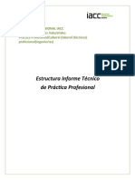 Guía de Apoyo para Desarrollo de Informe Tecnico Investigativo de Validacion Practica Prof