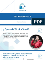 Tecnica Vocal 1