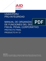 Manual Organización Funciones Despacho Fiscal Corporativo