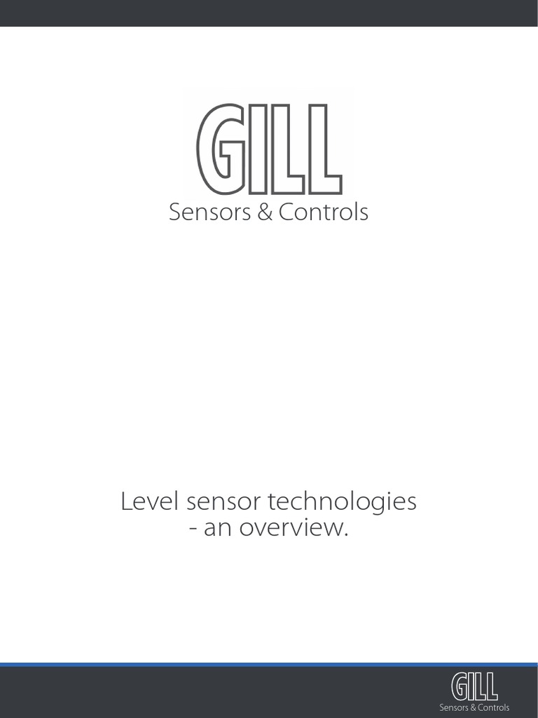 Overview of Level Sensor Technologies | PDF | Radar | Capacitor