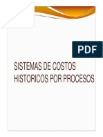 Sistemas de Costos Historicos Por Proceso