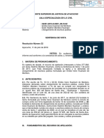 Sentencia de Segunda Instancia Res - 2015024510175904000891106