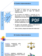 El Control Como Funcion Administrativa