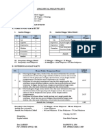 Analisis Waktu Kelas 8 Semester 1 TP 2021-2022