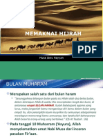 Memaknai Hijrah