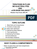 16 Fluid Electrolytes and Acid-base Imbalances