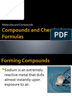 Compounds and Chemical Formulas