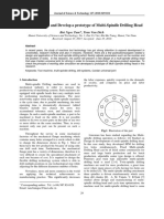 Research, Design and Develop A Prototype of Multi-Spindle Drilling Head