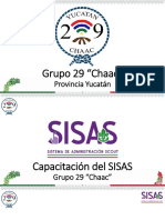 Capacitación SISAS Grupo 29 Chaac Yucatán