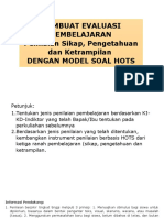 Tugas 4 Membuat Evaluasi Pembel Sikap Penget Keterampilan