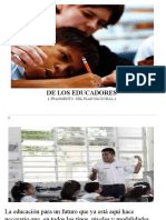 De Los Educadores Plan Nal.