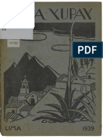 Runa Yupay Fragmento Servicio de Publicaciones y Propaganda 1939