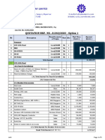 Office & Residential Tower Quotation for Kachin State Project