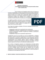 TDR-ArquitecturaUnicaOsce Alertas V1 - CI 08-2020