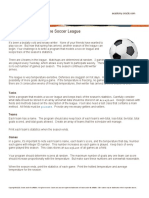 Practices - Section 8: The Soccer League: Private