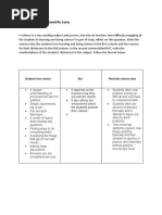 ACTIVITY 1.2. The Scientific Irony: Students Love Science But