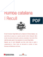 Rumba Catalana Recull