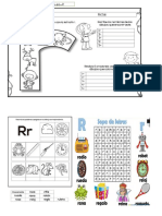 Actividades de Ampliación Con La Letra R