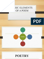 Basic Elements of A Poem