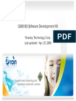 GM8180 Software Training Course