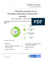 Boletin Cuentas e Indicadores de Actividades Ambientales y Otras Transacciones Conexas 2017 2018pr