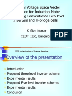 Multilevel Voltage Space Vector Generation For Induction Motor Drives Using Conventional Two-Level Inverters and H-Bridge Cells