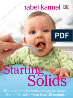 Starting Solids The Essential Guide To Your Baby - S First Foods by Annabel Karmel