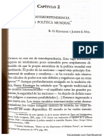 867 La Interdependencia en La Poltica Mundial. R.O. Keohane y Joseph S. Nye.