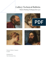 National Gallery Technical Bulletin: Titian's Painting Technique From 1540