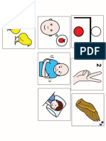 Cancion Los Pollitos Pictogramas