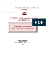 ATINER's Conference Paper Series ARC2017-2393: Athens Institute For Education and Research Atiner