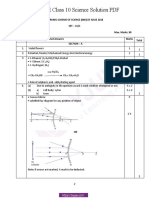 CBSE Class 10 Science Solution PDF 2018 Set 1