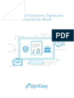 Legality of Electronic Signatures Around The World