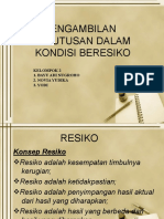 RISIKO KEPUTUSAN