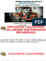 Sesión 14 - Cuantificación de Explosivos en Labores Horizontales Subterráneas Mecanizadas