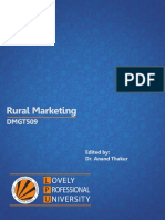Dmgt509 Rural Marketing